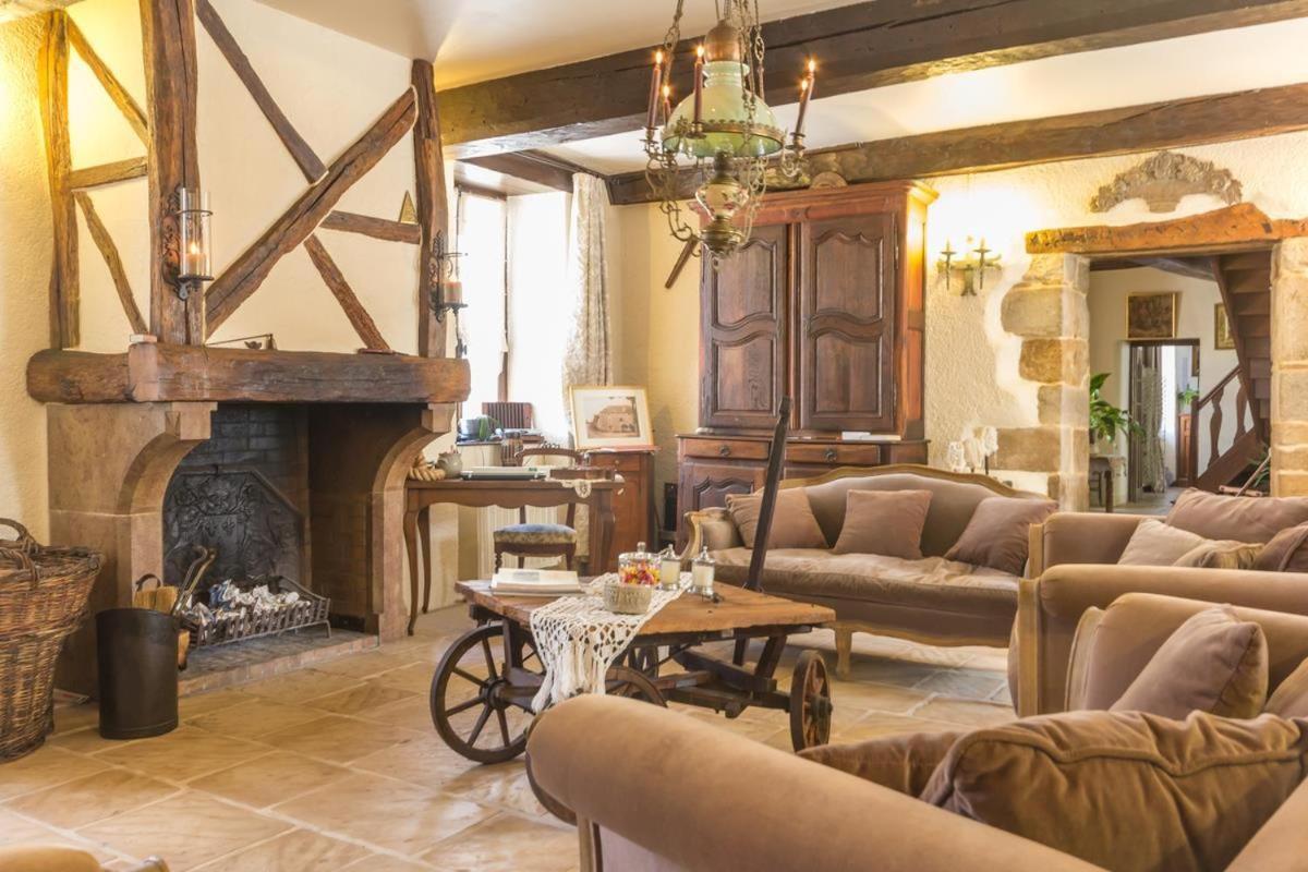 Les Trois Faisans Hotel Bligny-sur-Ouche Bagian luar foto